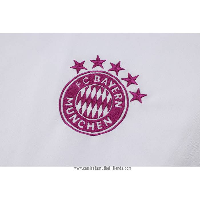 Chandal del Bayern Munich 2023 2024 Manga Corta Blanco - Pantalon Corto
